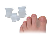 These flexible gel cushions help to relieve and reduce pressure on your bunion and overlapping toes.