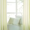 Unbranded Cotton Canvas Lined Eyelet Curtains
