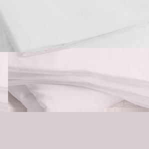 Cotton Fitted Sheet- White- Super Kingsize