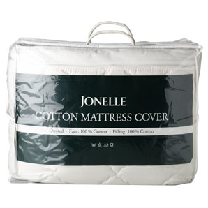 Cotton Quilted Mattress Protector- Double