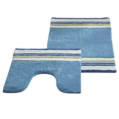 Cotton Stripe Bath Mat