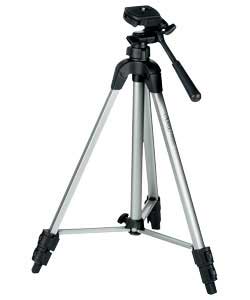 For photo and video - 3 way tripod head with quick release plate and an adjustable centre