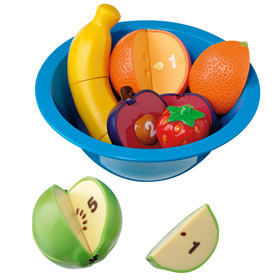 Unbranded Counting Fun Magnetic Fruit