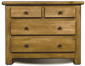 Country 3 drawer chest