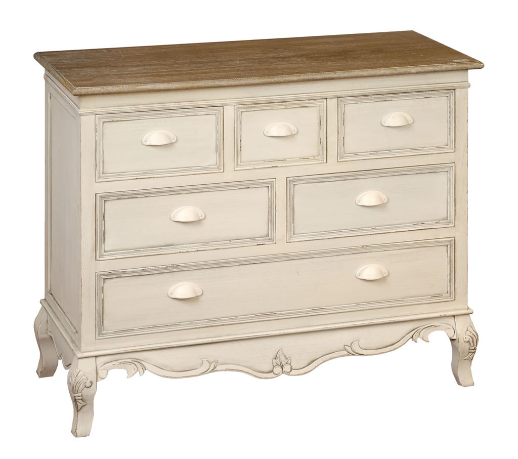 Unbranded Country 6 Drawer Chest