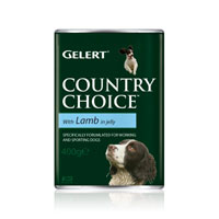 Unbranded Country Choice Dog Food Lamb 12x 400g