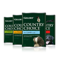 Unbranded Country Choice Variety Pack dog Food 400g x 12