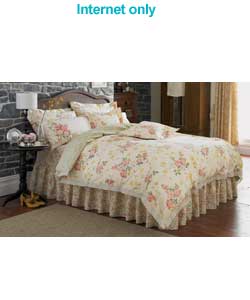 Unbranded Country Diary Honeysuckle Duvet Set - Single
