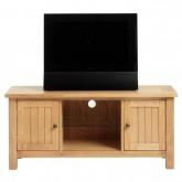 Unbranded Country Oak Widescreen TV Unit Dark Stain