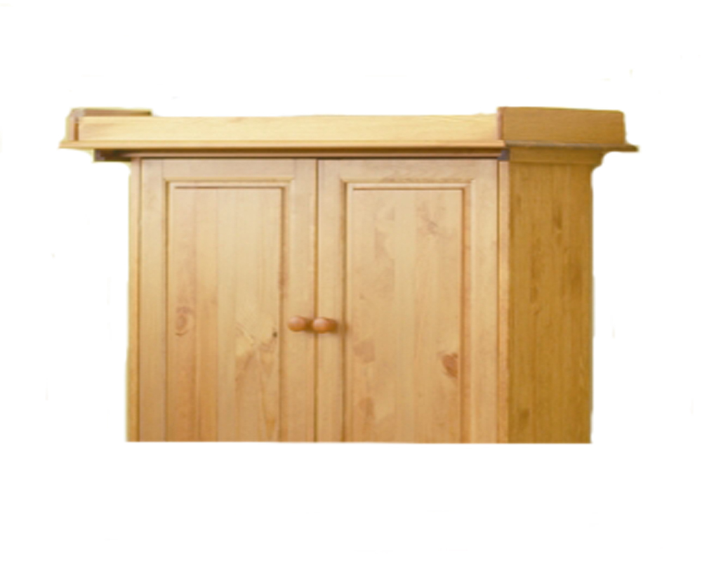 This extension easily attaches to the matching chest of drawers. Perfect for creating a baby changer