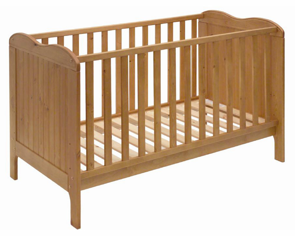 Unbranded Country Pine Cot Bed