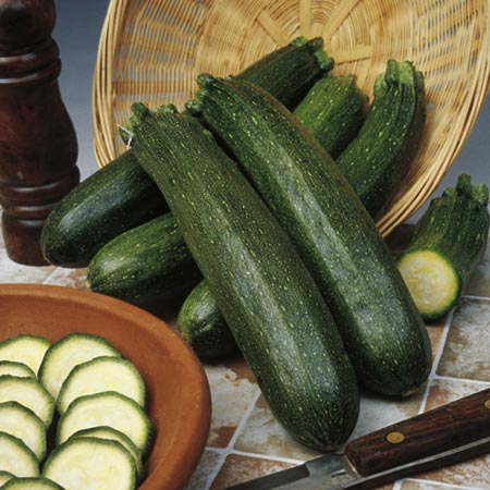 Unbranded Courgette Black Beauty - ORGANIC SEEDS 15 Seeds