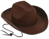 Unbranded Cowboy Stetson - Brown
