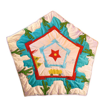 Unbranded Cowboy Wigwam Floor Quilt