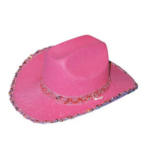 Cowgirl Trampas hat, pink