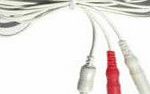 CPT Leadwire for Touch Tens (Post 2012 Model) can be used with one or two leadwires, and two or four electrodes respectively. This is the only leadwire which is compatible with the Touch TENS units with a serialnumber later than SVT120020001. These T