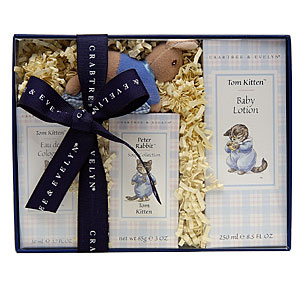 Crabtree and Evelyn Tom Kitten Baby Gift Box