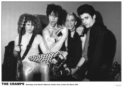 CRAMPS Backstage Electric Ballroom London 21st March 1980 Music Poster 84x59cm