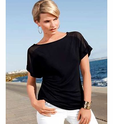 Unbranded Creation L Chiffon Panel Top