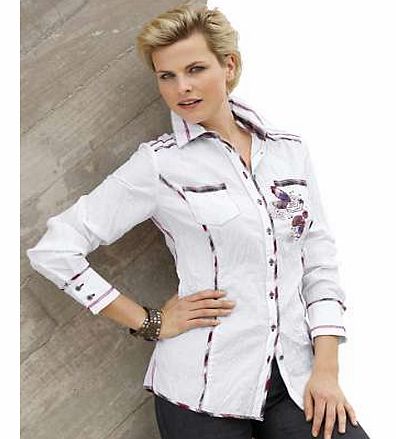 Unbranded Creation L Crushed Blouse