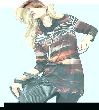 Unbranded Creation L Long Print Top