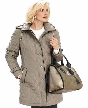 Unbranded Creation L Mid Length Quilted Jacket