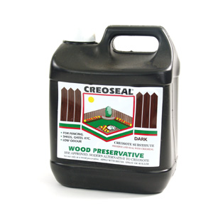 Unbranded Creoseal Dark Brown Wood Preservative  4 litres