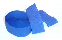 Crepe streamer - Blue 81