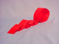 Crepe streamer - Flame red 81