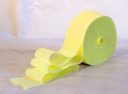 Crepe streamer - Sunshine Yellow 81