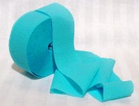 Crepe streamer - Turquoise / Ice Blue 81
