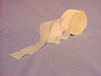 Crepe streamer - White 81