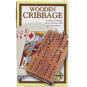 Cribbage is an excellent traditional card game for 2 or 3 persons playing as individuals or for 4 pe