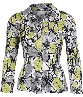 Unbranded CRINKLE FLORAL PRINT BLOUSE