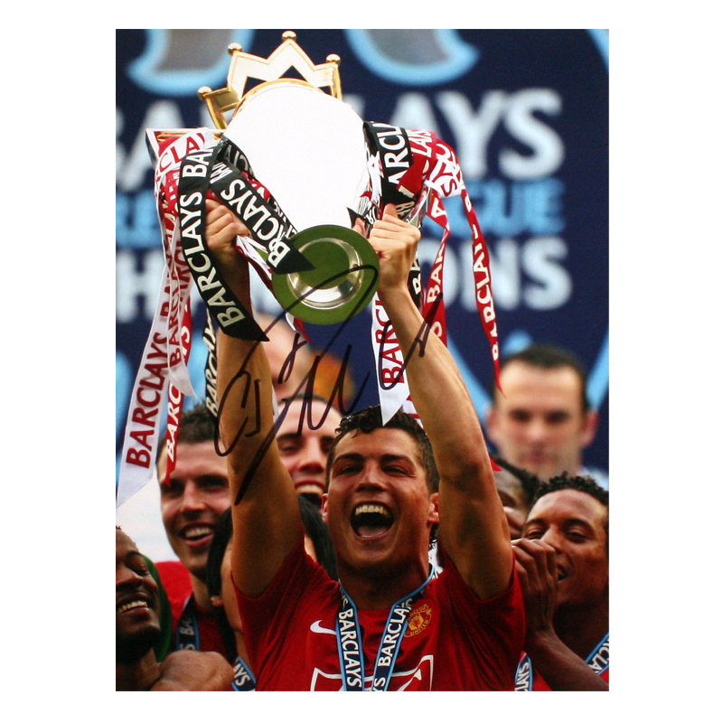 Unbranded Cristiano Ronaldo Signed Photo - Premiership Winner 2007-08