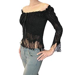 in the style of that worn by J Lo