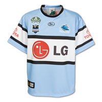 Unbranded Cronulla Sharks Home Rugby Shirt.