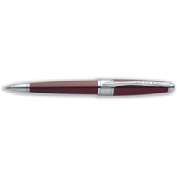 Cross Apogee Titian Red Ball Pen Lacquered Ref