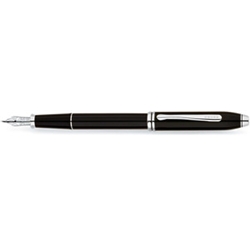 Cross Townsend Black Lacquer Fountain Pen with