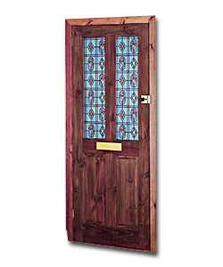 Crown Stained Glass Window Transfer