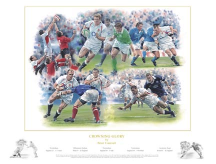 CROWNING GLORY ENGLAND SIGNED LIMITED EDITION