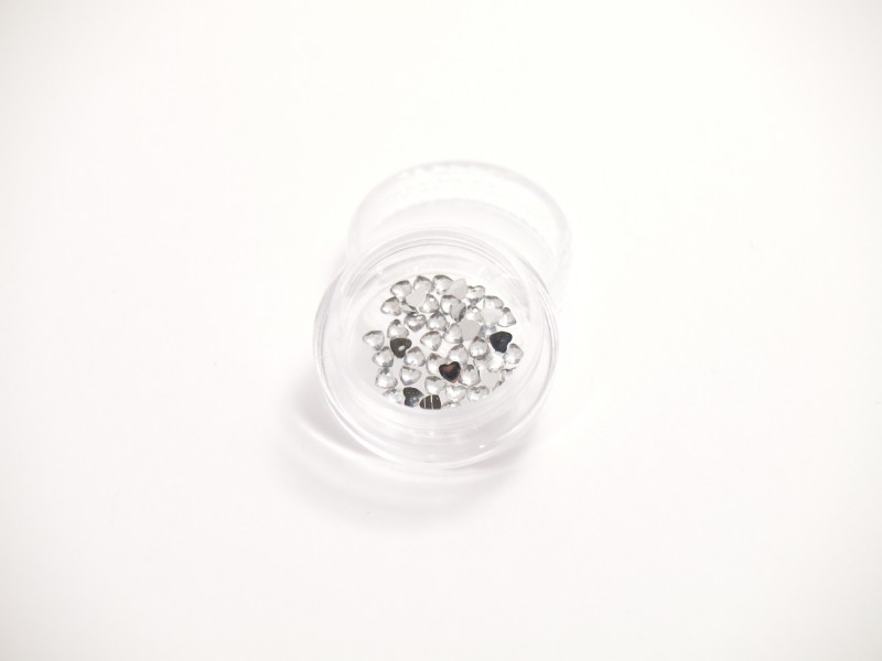 Unbranded Crystal Heart Clear