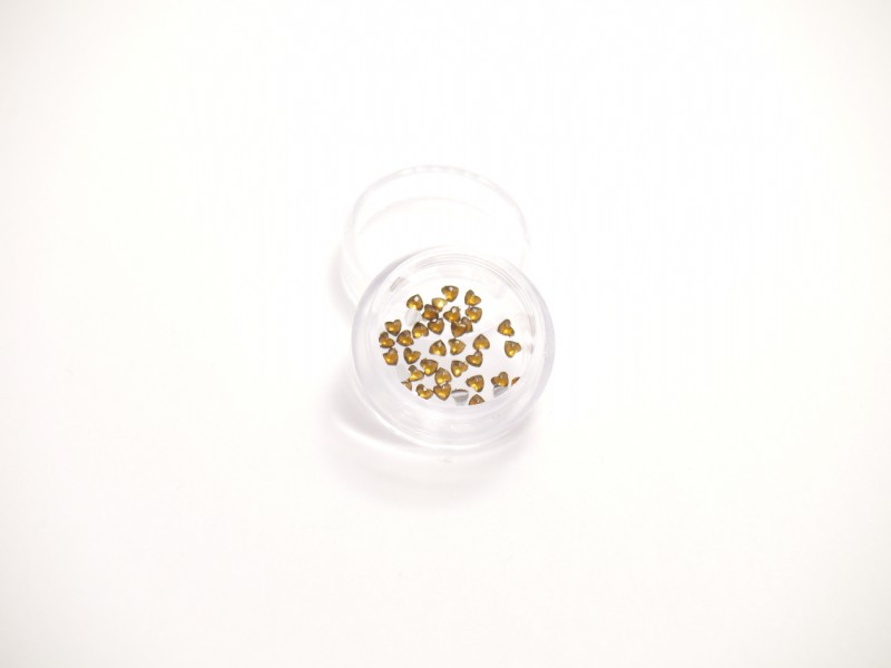Unbranded Crystal Hearts Gold