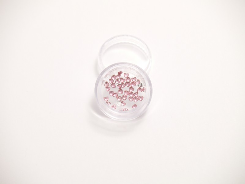 Unbranded Crystal Hearts Light Pink