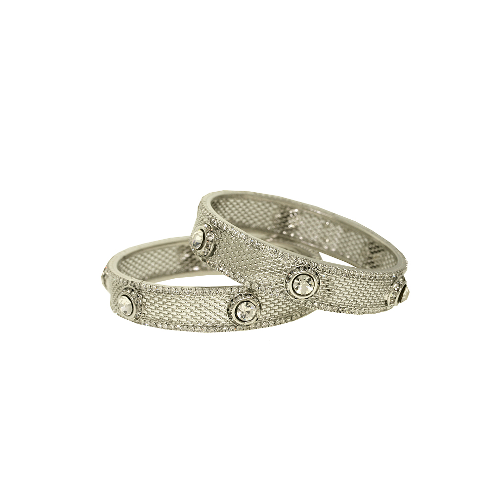Unbranded Crystal Mesh Bangles - Clear