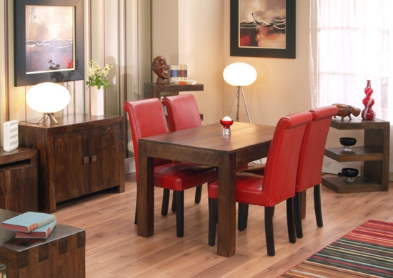 Unbranded Cube Dining Table - Rectangular 120cms and 4