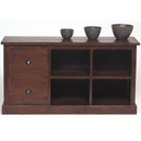 This range of solid mahogany furniture features a diverse range of living, hall and lounge