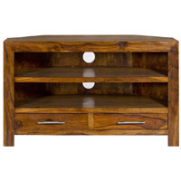 Unbranded Cube Petite Corner TV Cabinet