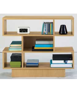 Unbranded Cubes Beech Shelving Unit