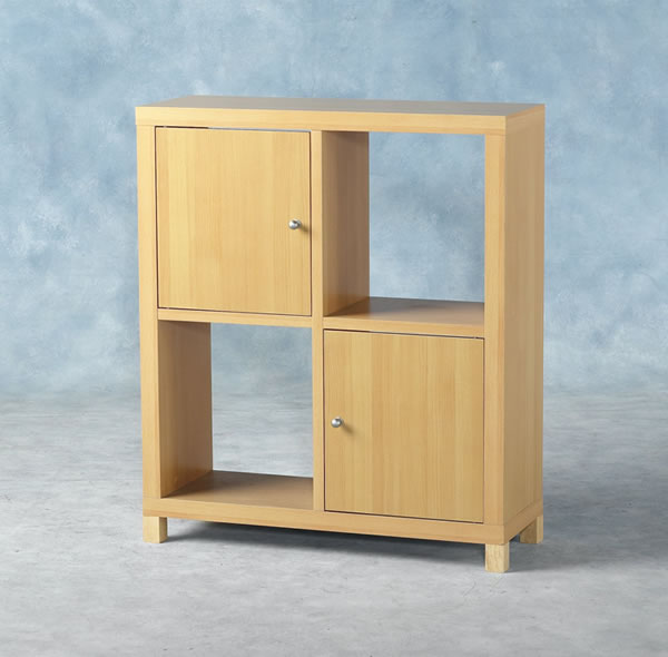 Cubic bookshelf 2 x 2